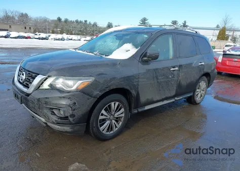 2018 Nissan Pathfinder Sv from USA, damaged, VIN 5N1DR2MM2JC605651